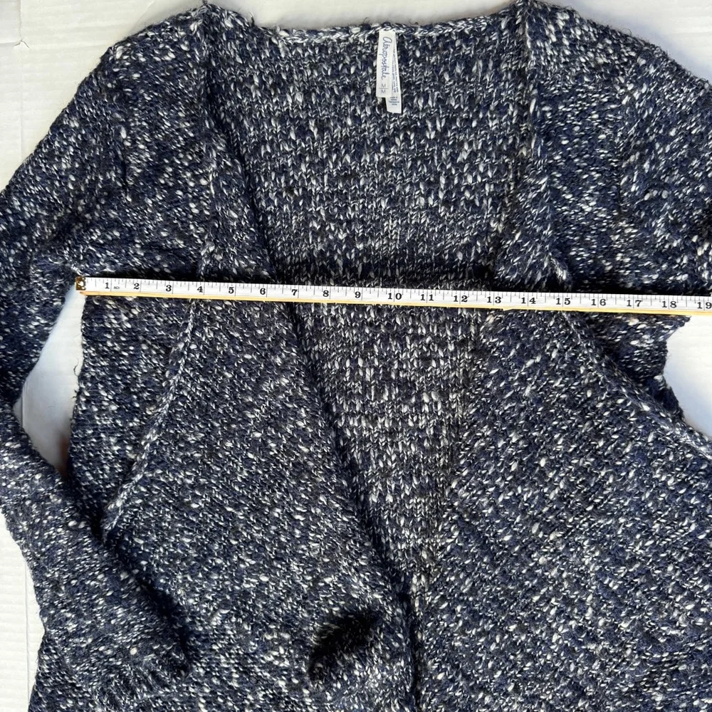 Aeropostale Long Sleeve Cardigan Open Front crochet Sweater Women’s Medium - Picture 6 of 10